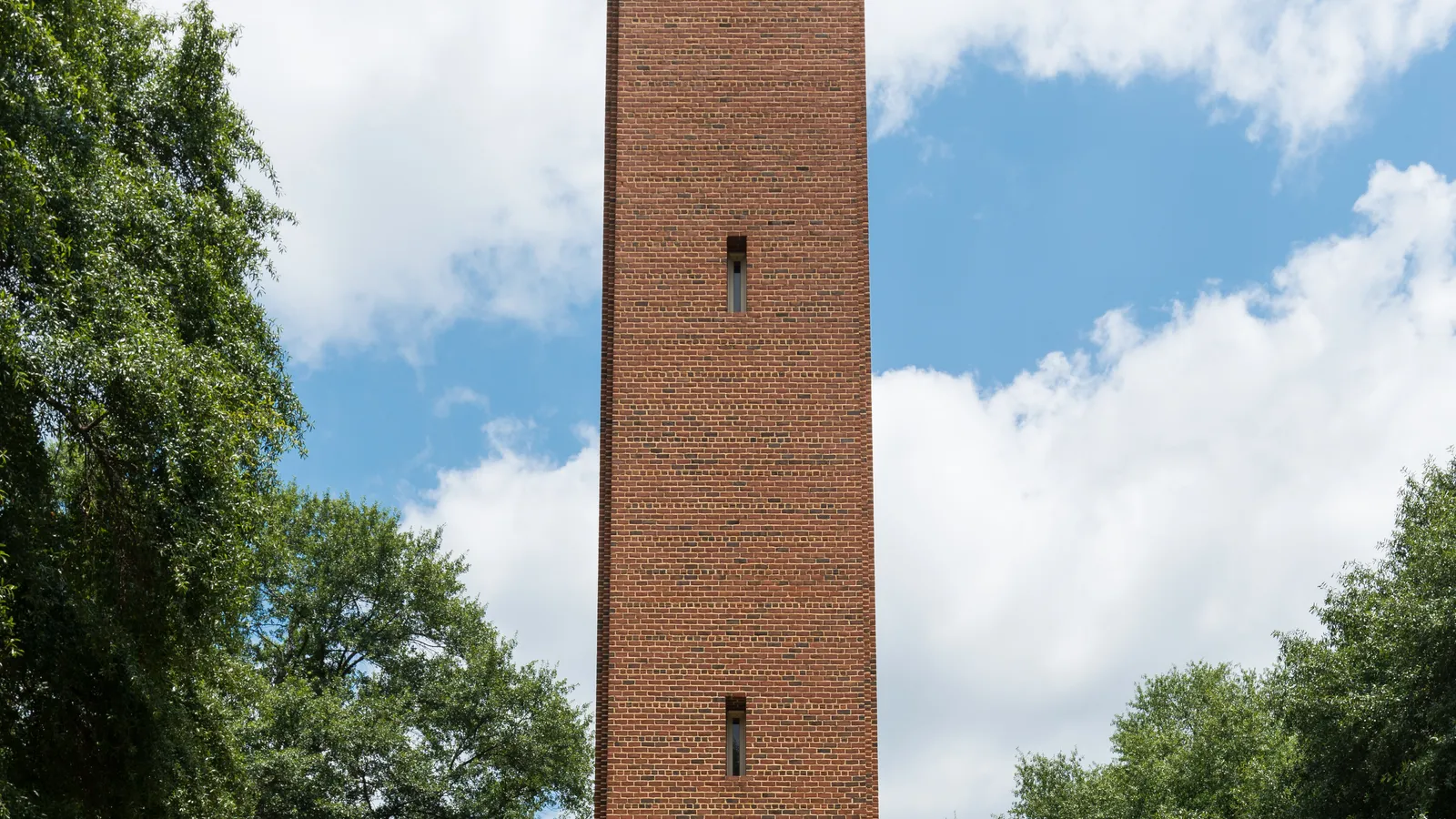 Denny Chimes, the iconic bell tower on the University of Alabama's Quad