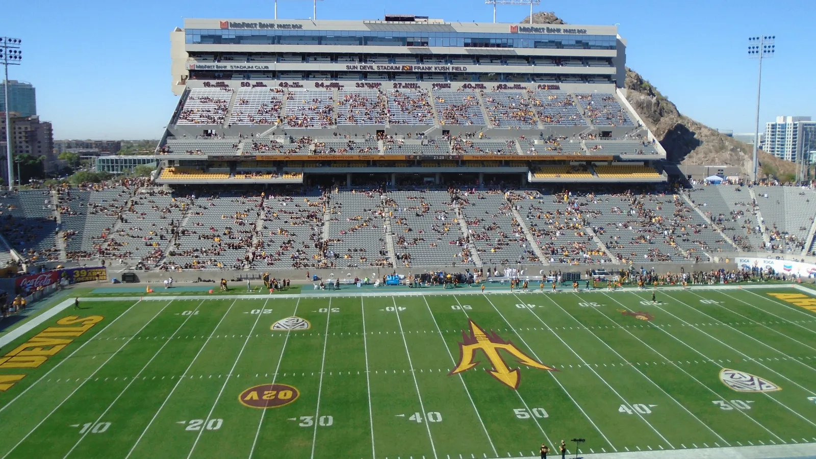 Mountain America Stadium at Arizona State University in Tempe, Arizona