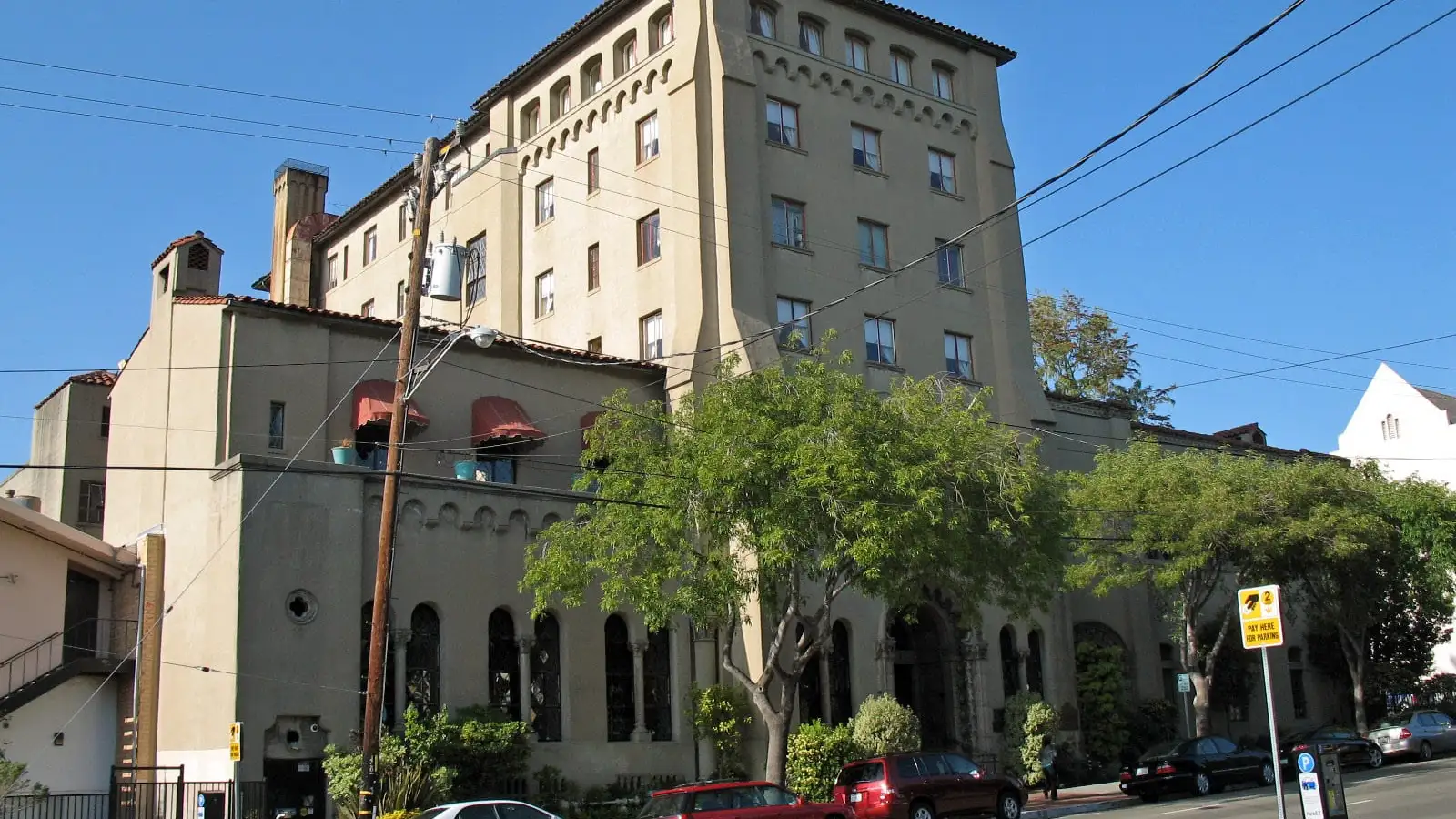 The Berkeley Women's City Club building in Berkeley, California
