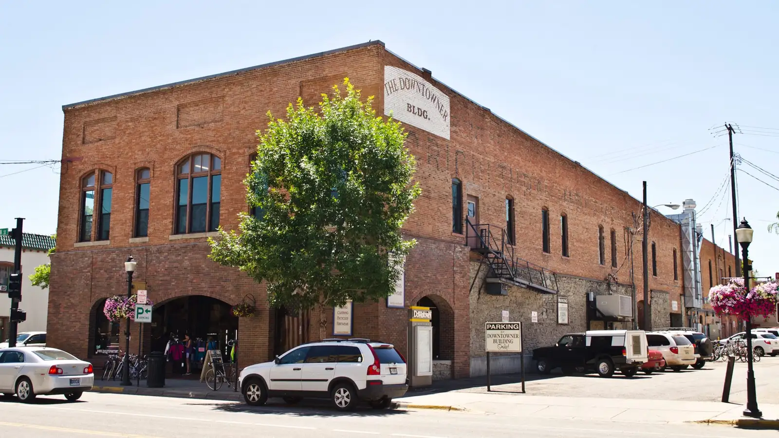 A historic building in downtown Bozeman, Montana