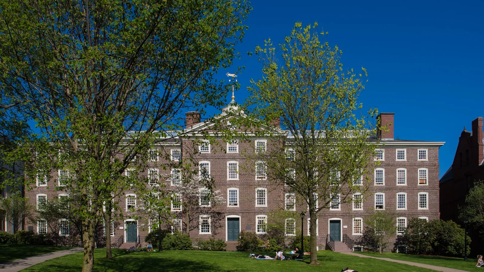 University Hall on Brown University's College Green