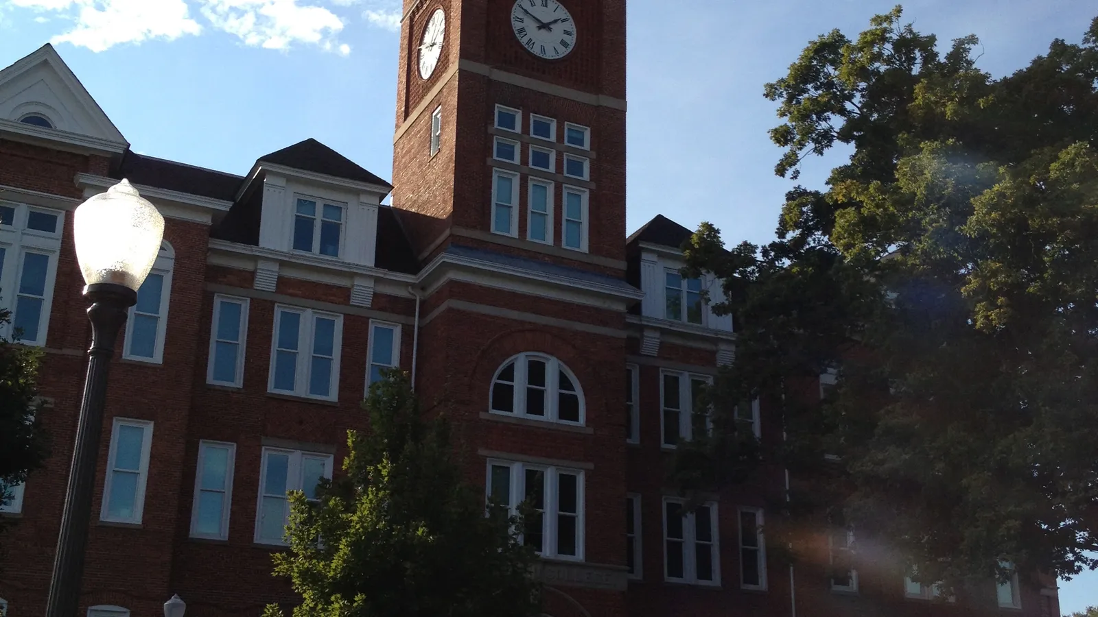 Tillman Hall, the historic centerpiece of Clemson University's campus