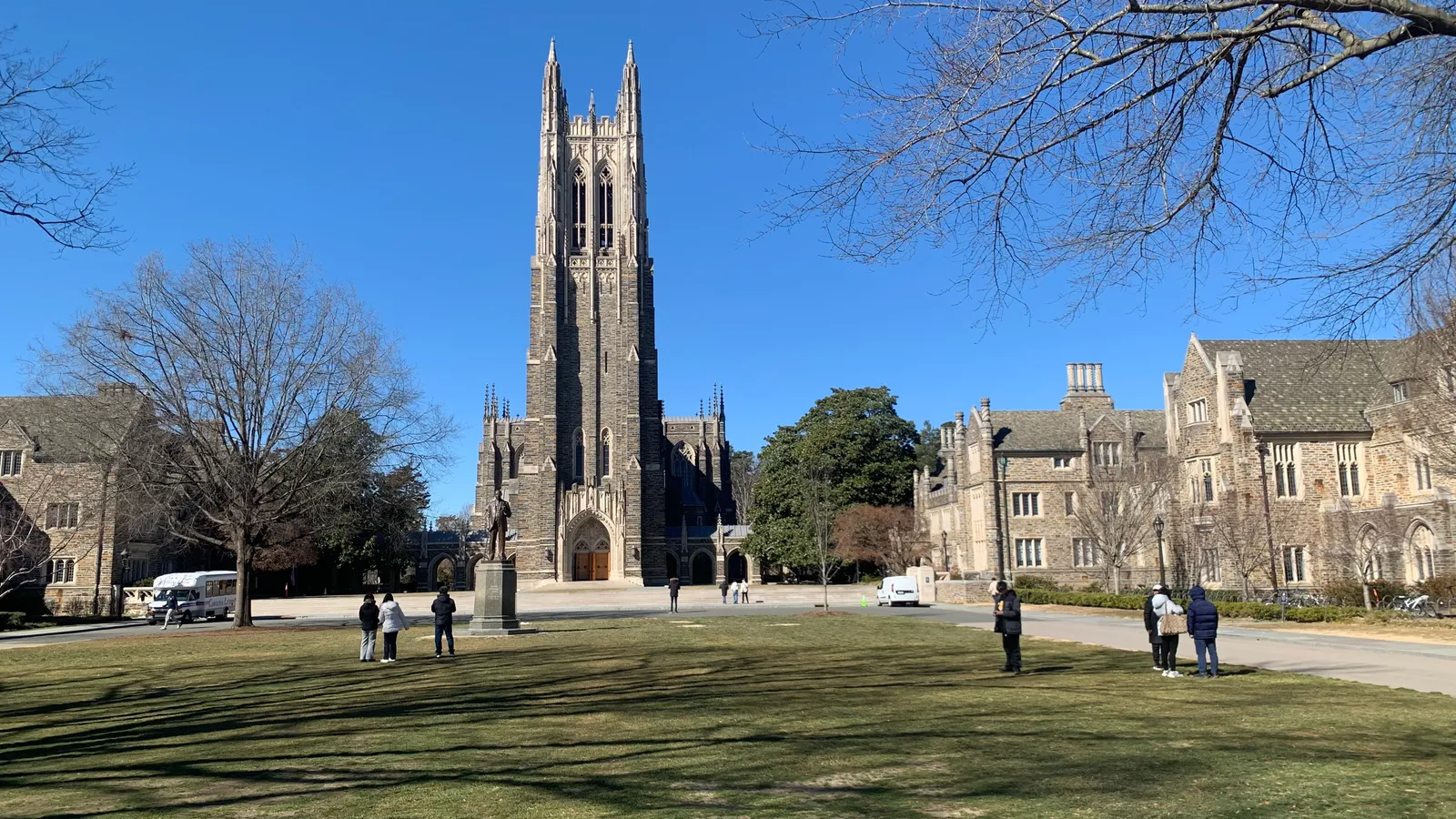 Duke University Chapel on Duke's West Campus in Durham, North Carolina
