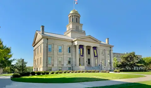 The Old Capitol building on the University of Iowa's Pentacrest