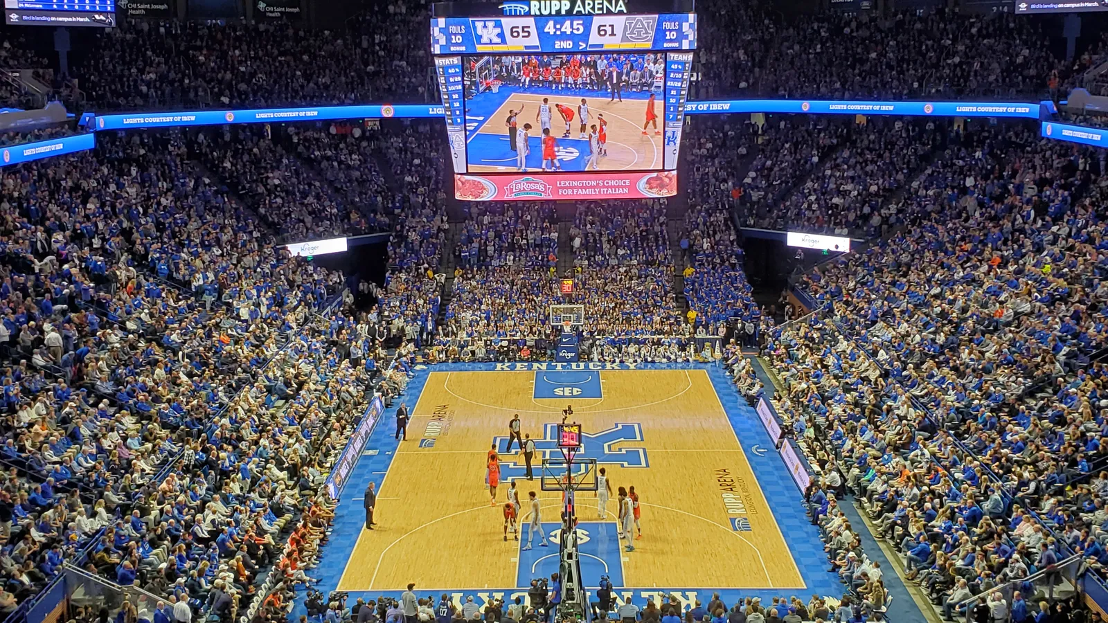 Rupp Arena at Central Bank Center in downtown Lexington, Kentucky