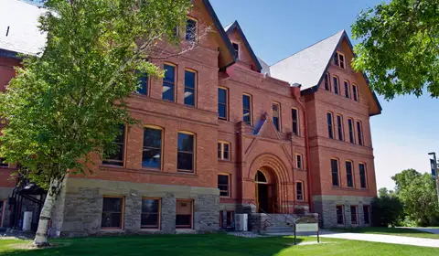 Montana Hall on the Montana State University campus in Bozeman