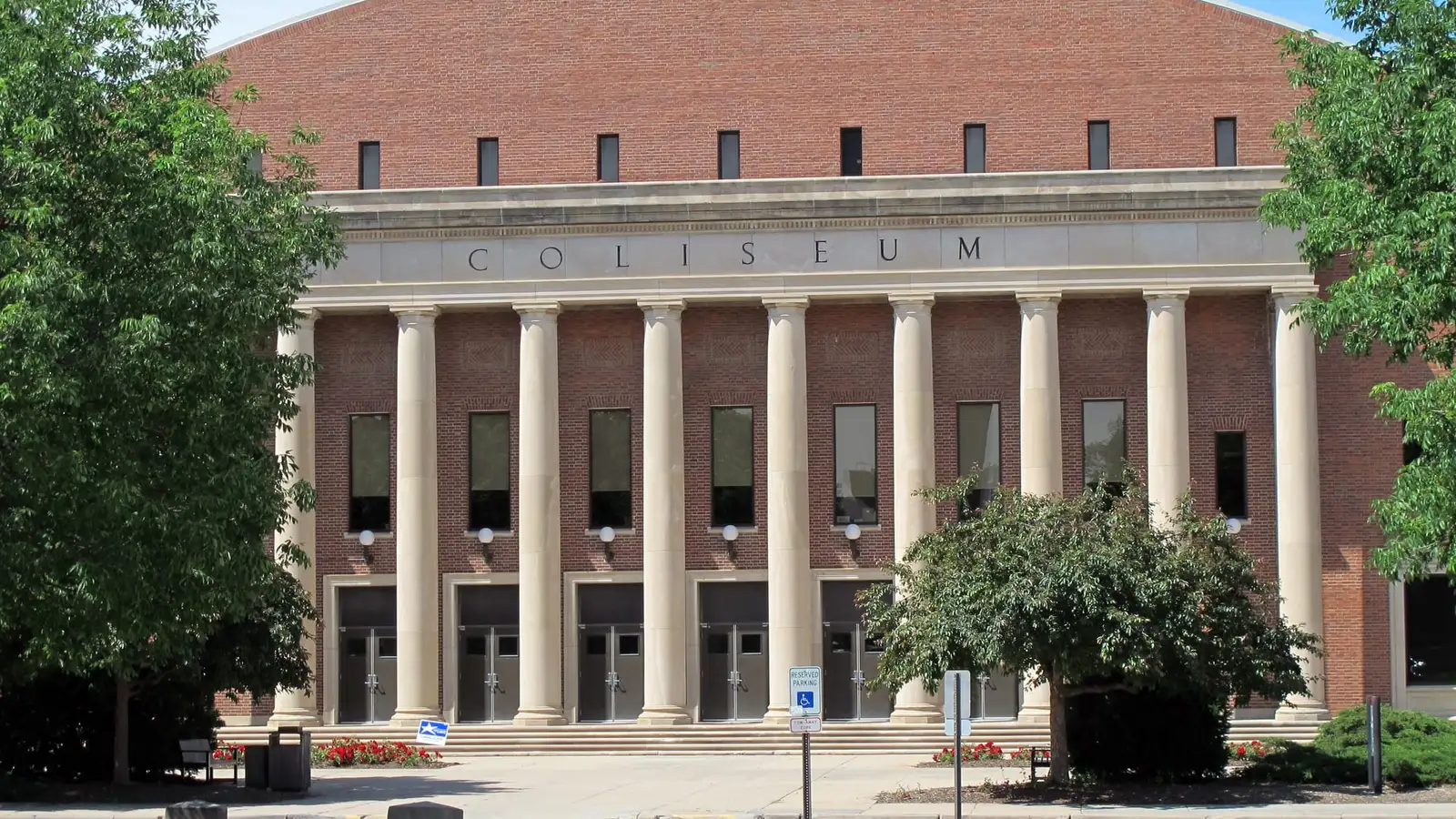 The University of Nebraska Coliseum on the Lincoln campus