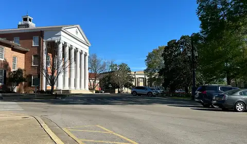The Lyceum, the historic centerpiece building of the University of Mississippi's Oxford campus