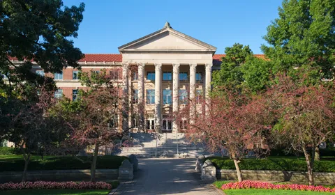 Hovde Hall of Administration on the Purdue University campus