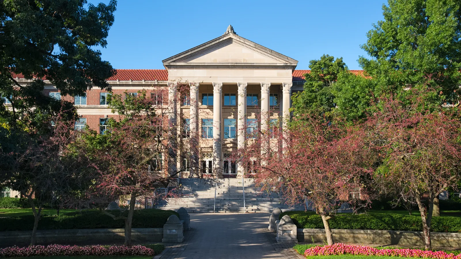 Hovde Hall of Administration on the Purdue University campus