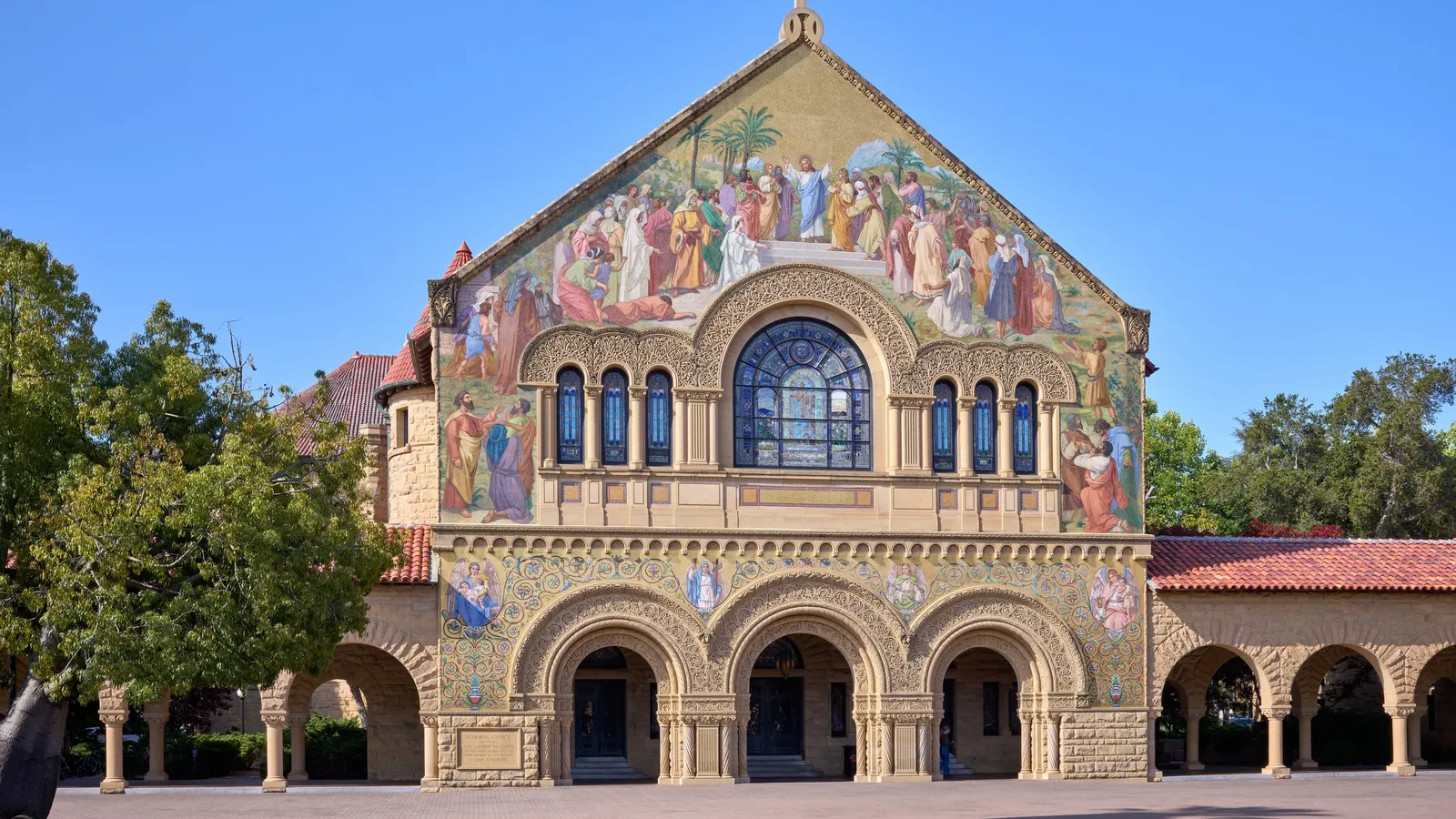 Stanford Memorial Church on the Main Quad at Stanford University