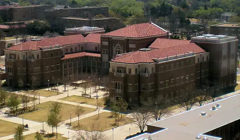 The Texas Tech University campus in Lubbock, Texas