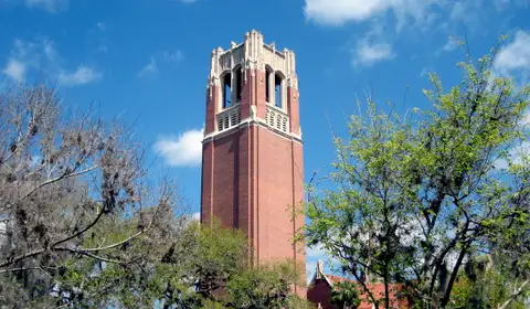 Century Tower on the University of Florida campus in Gainesville