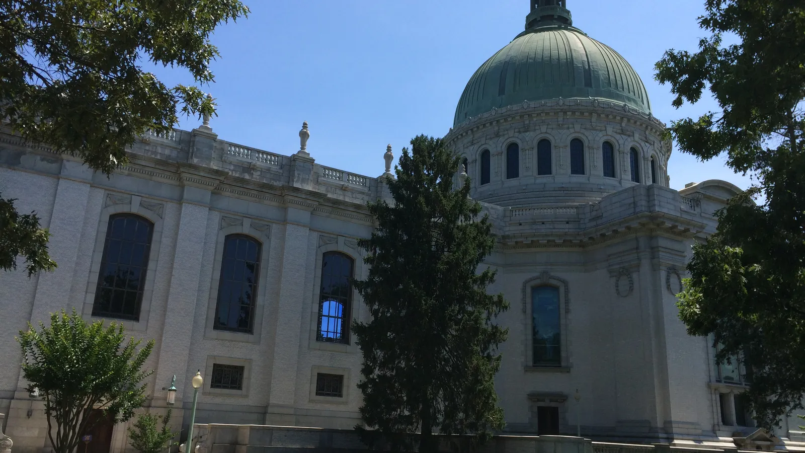 The United States Naval Academy Chapel in Annapolis, Maryland