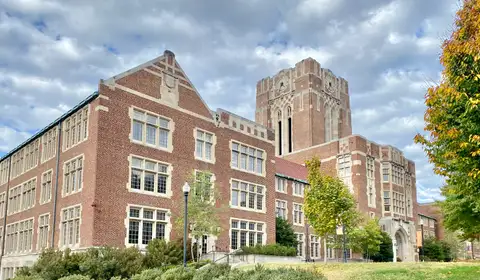 Ayres Hall, the historic centerpiece of the University of Tennessee's Knoxville campus