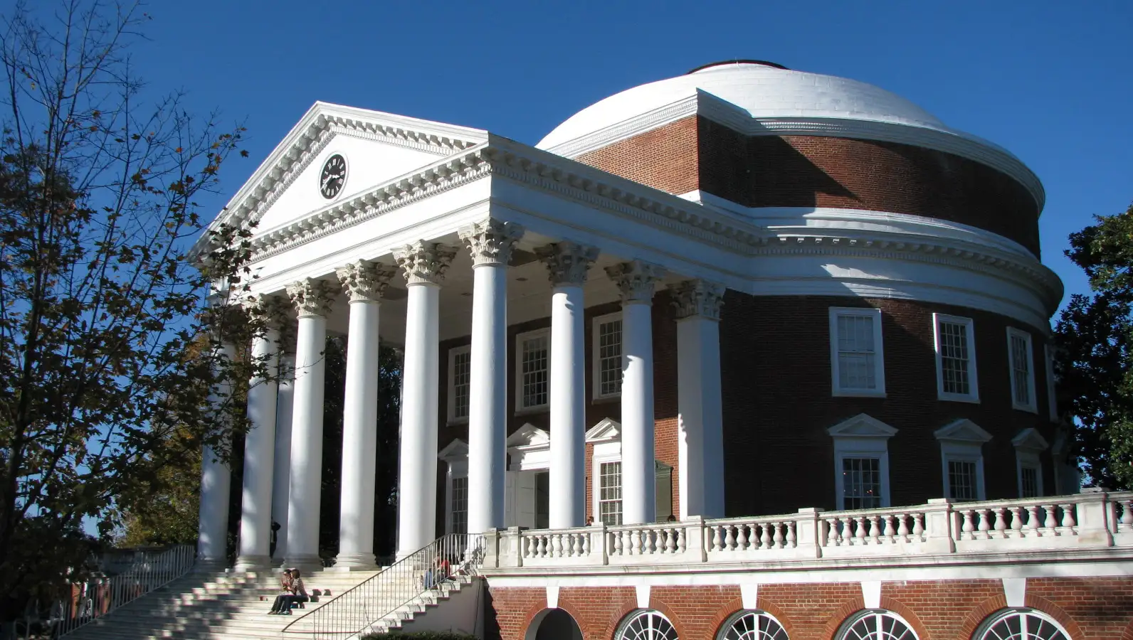 The Rotunda at the University of Virginia, seen from the southeast
