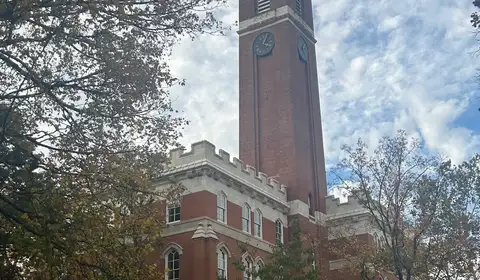 Kirkland Hall, the iconic domed administration building at Vanderbilt University