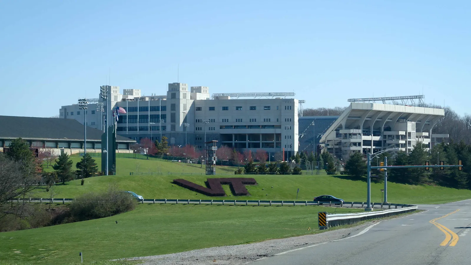 Lane Stadium at Virginia Tech in Blacksburg, Virginia