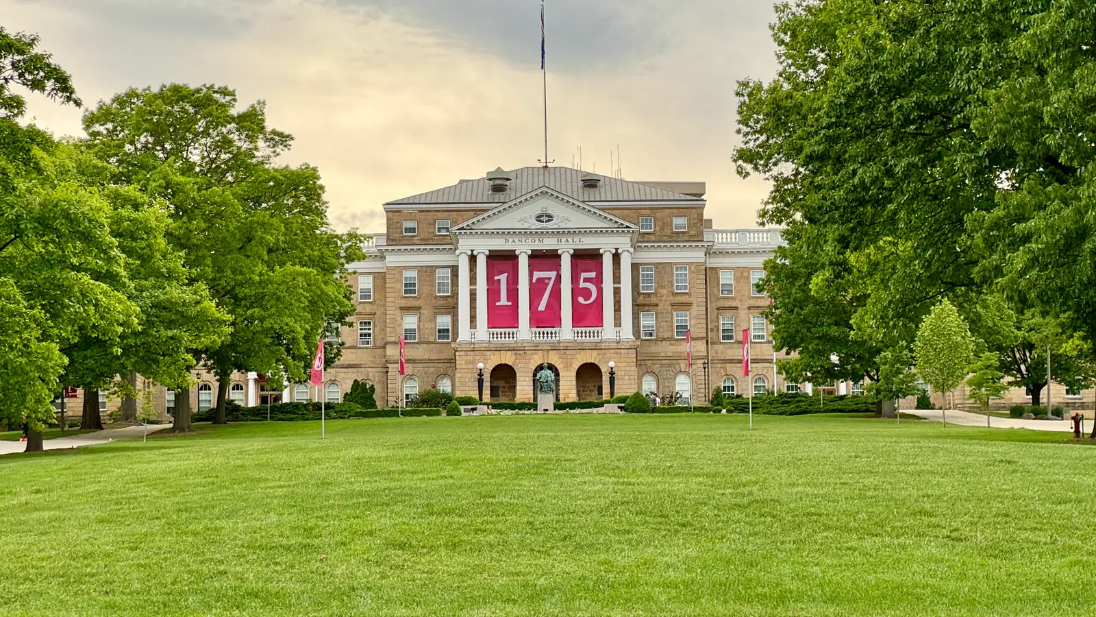Bascom Hall on the University of Wisconsin-Madison campus